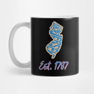 New Jersey: Established 1787 Mug